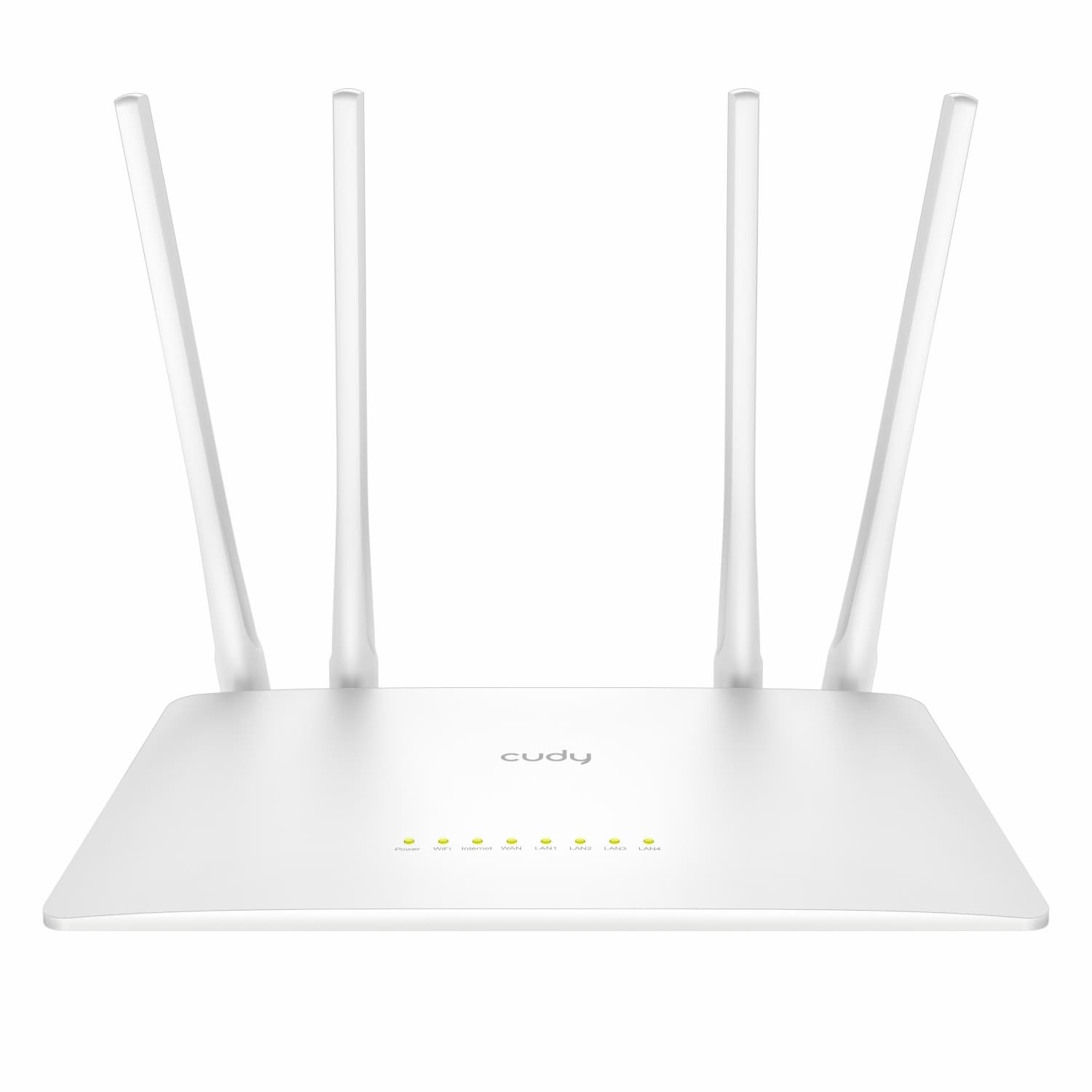 Cudy WR300S 300Mbps 5-Port Wi-Fi 4 Router – White
