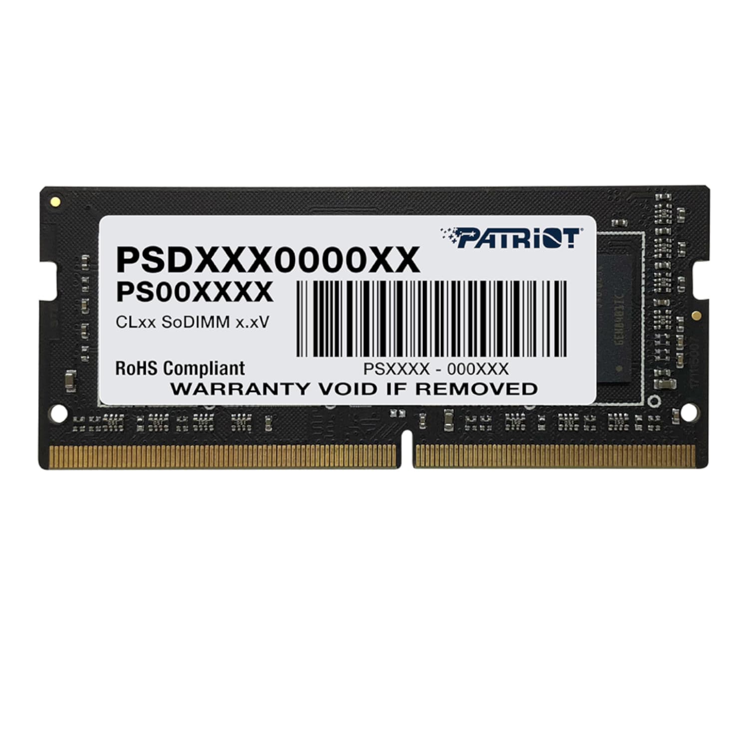 Patriot Signature Line 8GB 3200MHz DDR4 Dual Rank SODIMM Notebook Memory